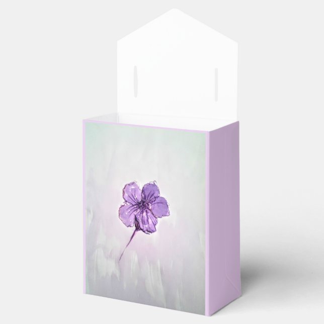 Hibiscus Flower Favour Box (Opened)