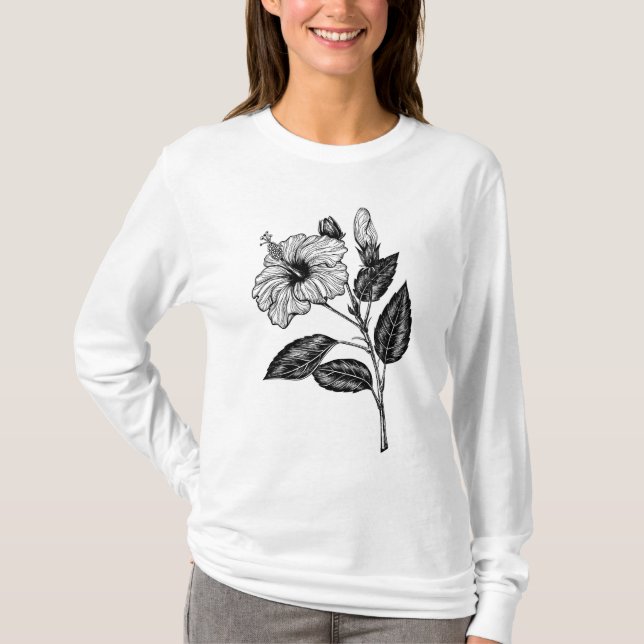 Hibiscus flower III T-Shirt (Front)