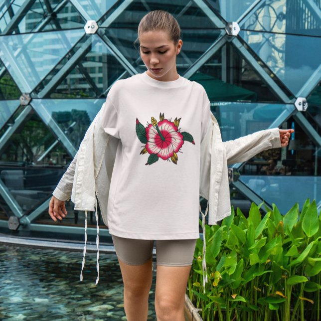 Hibiscus Flower   T-Shirt (Creator Uploaded)