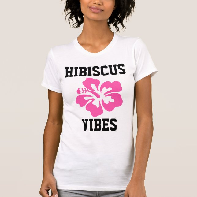 HIBISCUS FLOWER T-Shirts (Front)