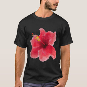 Hibiscus Flower, Tee Coquette 90s Vintage Gift Wom