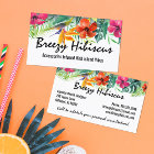 Hibiscus Flower Tropical Paradise Hawaiian Floral