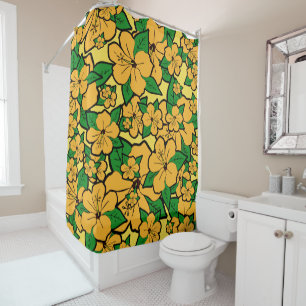 Hibiscus Flowers #3 Shower Curtain
