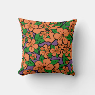 Hibiscus Flowers #5 Cushion