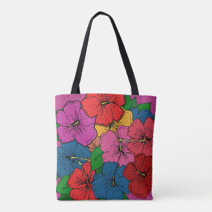 Hibiscus Flowers #5 Tote Bag