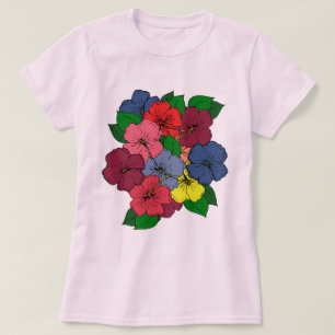 Hibiscus Flowers #8 T-Shirt