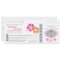 Hibiscus Flowers Boarding Pass Wedding Invitation