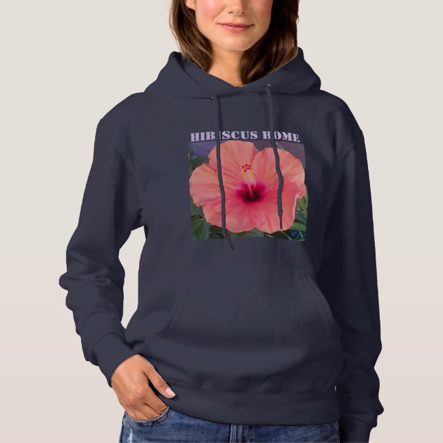 HIBISCUS HOME HOODIE (Front)