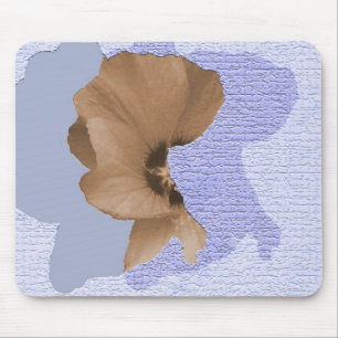Hibiscus in Shadow Mouse Mat