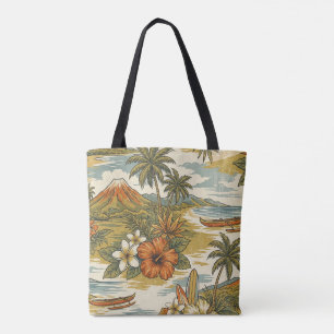 Hibiscus Island Hawaiian Scenic - God Bech Bag