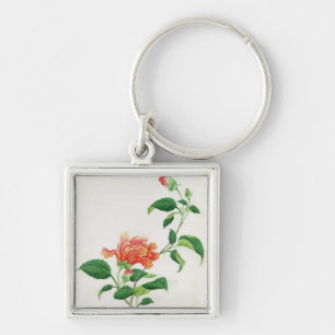 Hibiscus Key Ring