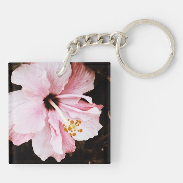 Hibiscus Key Ring (Back)