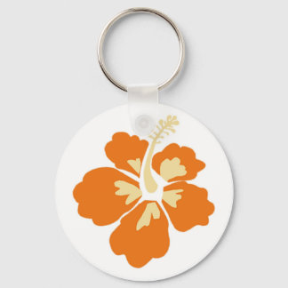 Hibiscus Keychain