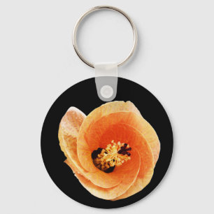 Hibiscus Keychain
