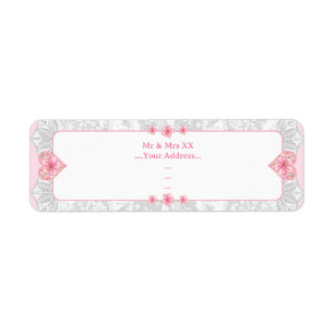 Hibiscus & lace PINK