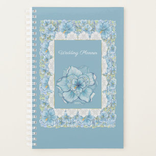 Hibiscus & lace TURQUOISE Planner