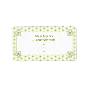 Hibiscus & lace WHITE Label