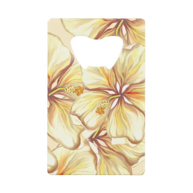 Hibiscus & lace YELLOW (Front)