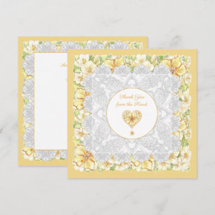 Hibiscus & lace YELLOW