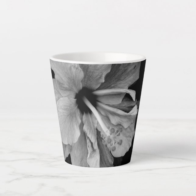 Hibiscus  latte mug (Front)