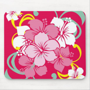 Hibiscus Mouse Mat