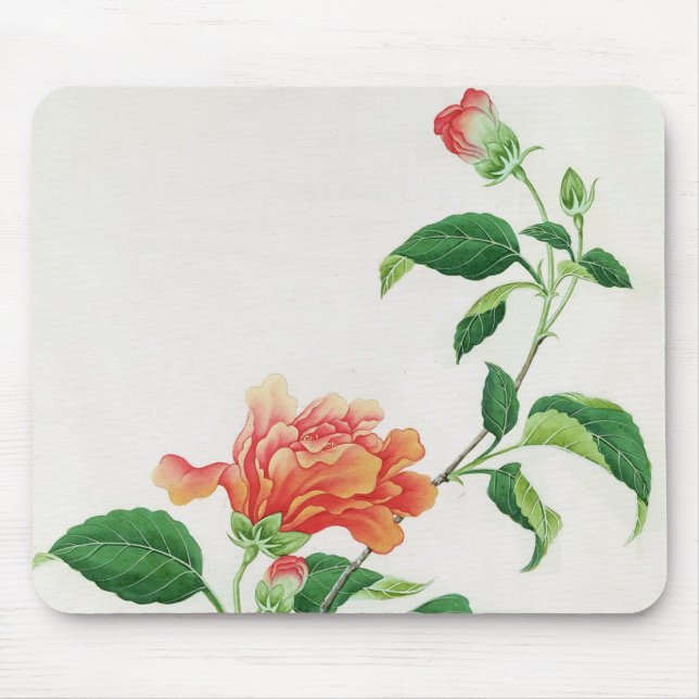 Hibiscus Mouse Mat (Front)