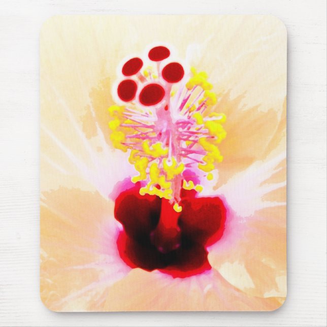 Hibiscus Mouse Mat (Front)