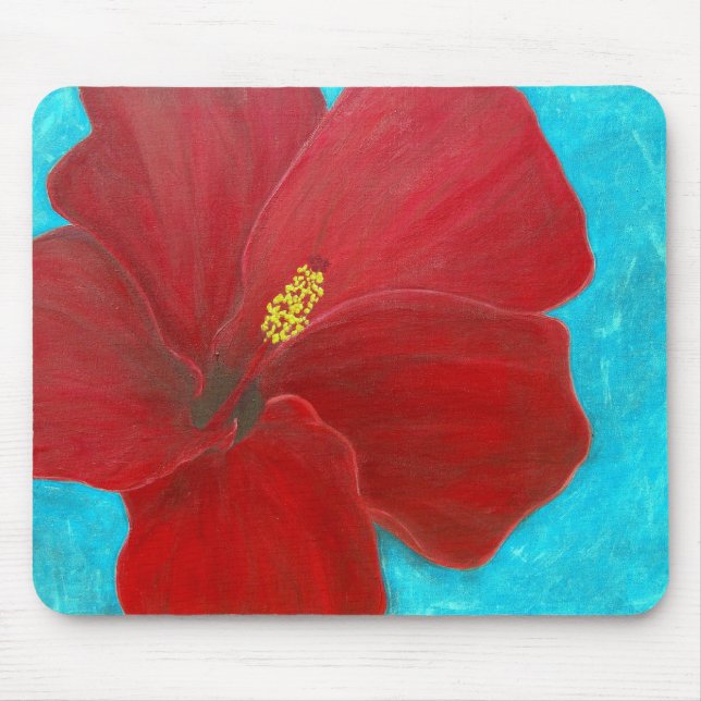 Hibiscus mousepad (Front)