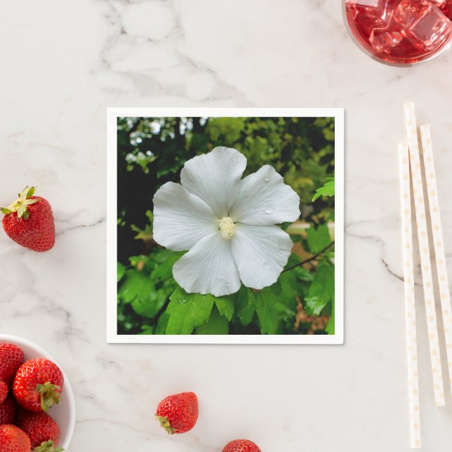 Hibiscus Paper Napkins (Insitu)