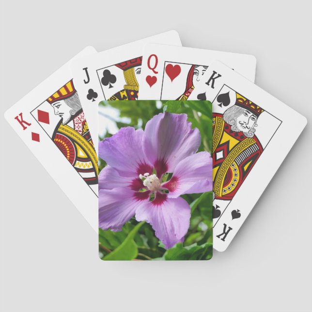 Hibiscus Playing Cards (Back)