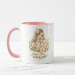 Hibiscus Princess Floral Mug