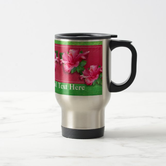 Hibiscus Queen Travel Mug (Right)