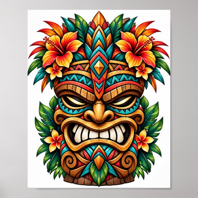 Hibiscus Shield Guardian Poster (Front)