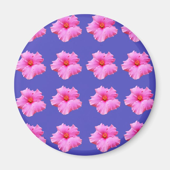 Hibiscus  Summer Breeze,_ Magnet (Front)