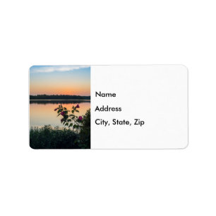 Hibiscus Sunrise Address Labels