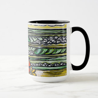 Hibiscus Surf Mug