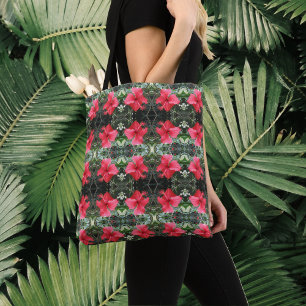 Hibiscus Tiled Design Bag