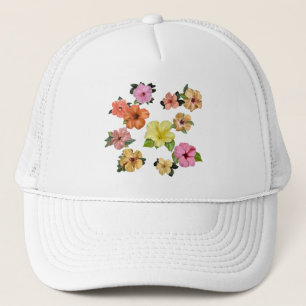 Hibiscus Trucker Hat