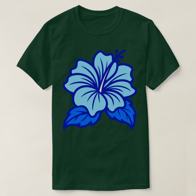 Hibiscus TShirt 10 (Design Front)