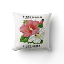 Hibiscus Vintage Seed Packet