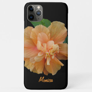 Hibiscus with your Name iPhone 11 Pro Max Case