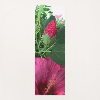 Hibiscus  yoga mat