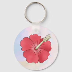 Hibiskus key ring