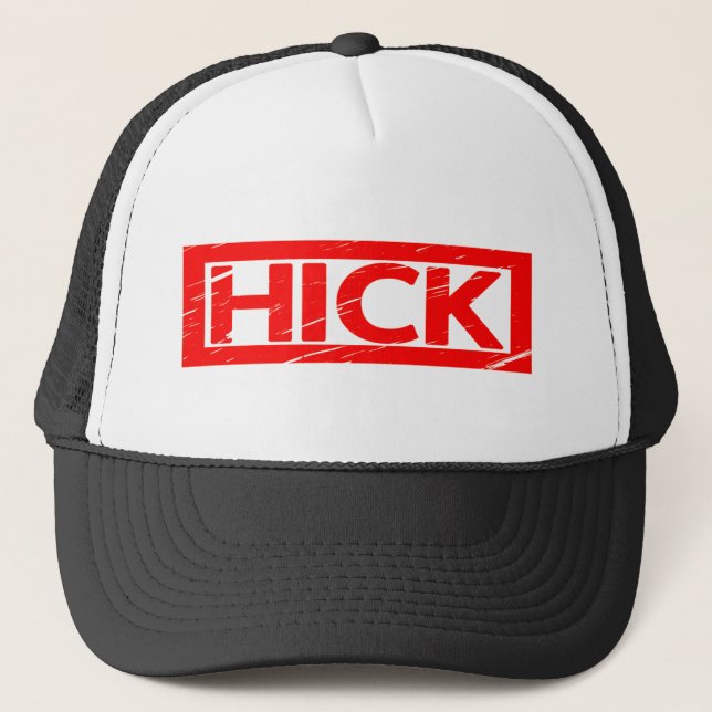 Hick Stamp Trucker Hat (Front)