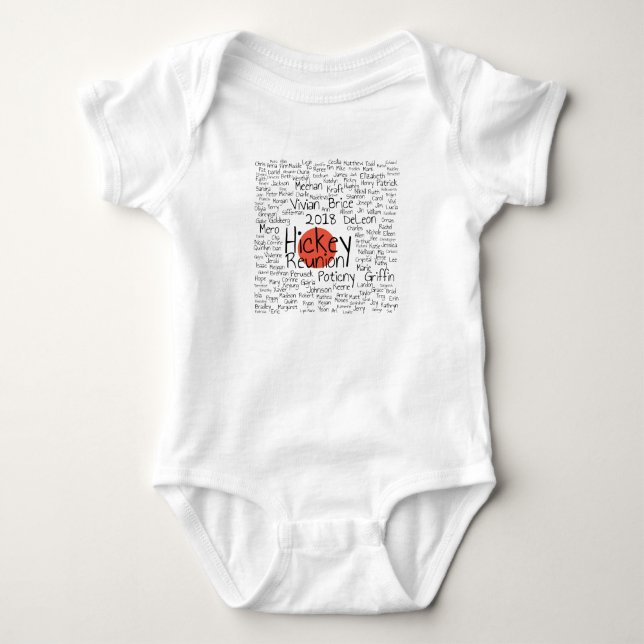 Hickey 2018 Baby Jersey Bodysuit (Front)