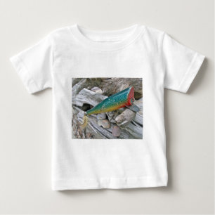 Hickey Do Beachcomber Vintage Fishing Lure Series Baby T-Shirt