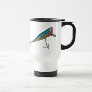 Hickey Do Beachcomber Vintage Fishing Lure Series Travel Mug