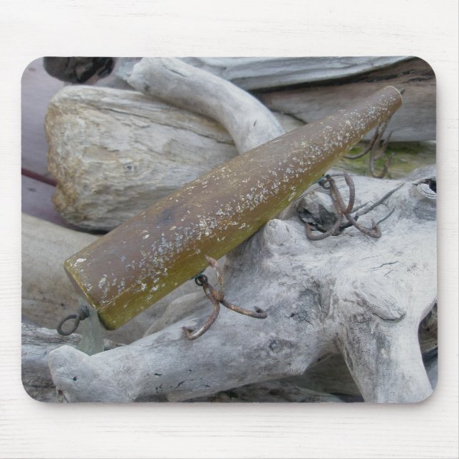 Hickey Do Swimmer Vintage Lure Mousepad (Front)