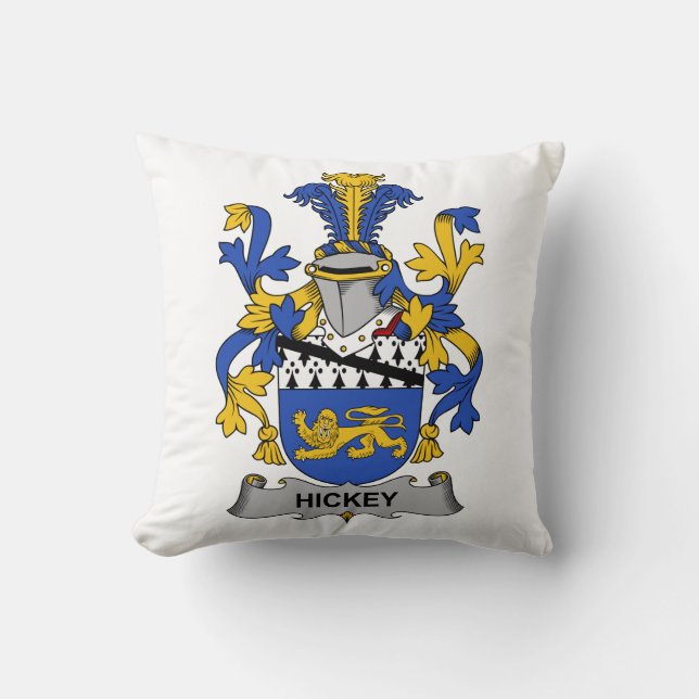 Hickey Family Crest Cushion (Front)