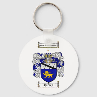HICKEY FAMILY CREST -  HICKEY COAT OF ARMS KEY RING